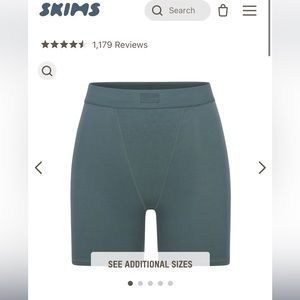NWT Skims Boyfriend Boxer